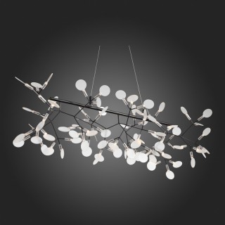 SL379.403.81 Люстра подвесная ST-Luce Черный/Белый LED 81*0,5W 3500K RAFINA-foto15