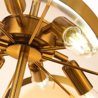 SL1161.333.09 Люстра подвесная ST-Luce Латунь/Янтарный E14 9*60W FAZIA-foto14