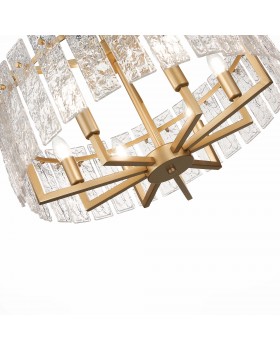 SL1632.203.06 Люстра подвесная ST-Luce Шампань/Прозрачный E14 6*60W MIRA-foto3