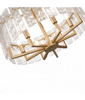 SL1632.203.06 Люстра подвесная ST-Luce Шампань/Прозрачный E14 6*60W MIRA-foto3