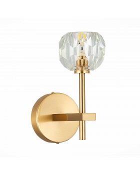 SL1166.301.01 Бра ST-Luce Латунь/Прозрачный G9 LED 1*5W ROMANO-foto2