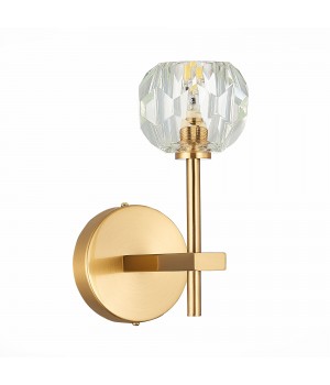 SL1166.301.01 Бра ST-Luce Латунь/Прозрачный G9 LED 1*5W ROMANO-foto2