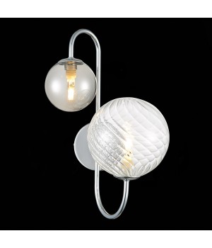 SL1124.101.02 Бра ST-Luce Хром/Дымчатый, Прозрачный G9 2*5W VINETTO-foto9