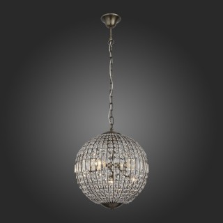 SL226.303.05 Люстра подвесная ST-Luce Бронза/Прозрачный E14 5*40W MONDO-foto3