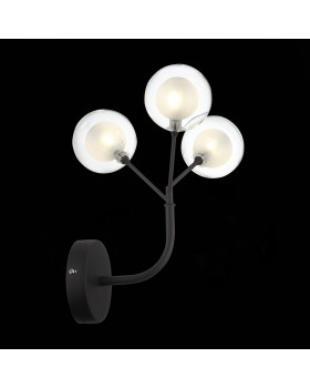 SL376.401.03 Бра ST-Luce Черный/Прозрачный, Белый G4 LED 3*2W - DEMELE-foto4