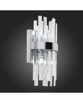 SL1160.101.04 Светильник настенный ST-Luce Хром/Хром, Прозрачный G9 4*5W BAFO-foto5