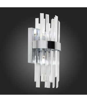 SL1160.101.04 Светильник настенный ST-Luce Хром/Хром, Прозрачный G9 4*5W BAFO-foto5