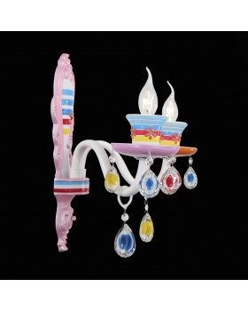 SL673.781.02 Бра ST-Luce Разноцветный/Разноцветный E14 2*40W ORNATO-foto6