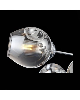 SL1500.103.12 Светильник подвесной ST-Luce Хром/Дымчатый E14 12*40W FOVIA-foto9