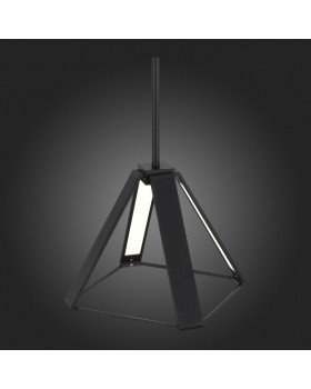 SL843.413.04 Светильник подвесной ST-Luce Черный анодированный/Белый LED 4*8W 4000K PIALETO-foto9