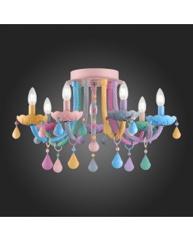 SL1700.782.07 Люстра потолочная ST-Luce Разноцветный E14 7*40W FIATA-foto7