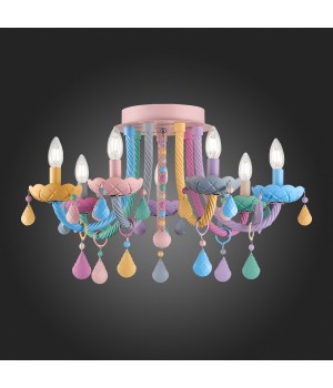 SL1700.782.07 Люстра потолочная ST-Luce Разноцветный E14 7*40W FIATA-foto7