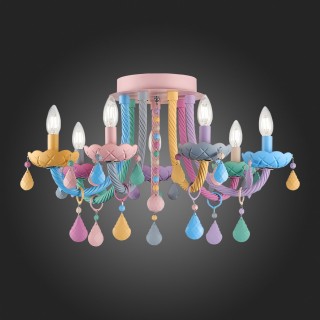 SL1700.782.07 Люстра потолочная ST-Luce Разноцветный E14 7*40W FIATA-foto7