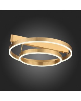 SL944.202.02 Люстра потолочная ST-Luce Анодированный золотой/Белый LED 1*34W 3000K-6000K ONZE-foto6