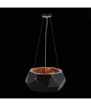 SL258.403.06 Люстра подвесная ST-Luce Черный/Черный, Золото E14 6*40W ENIGMA-foto5