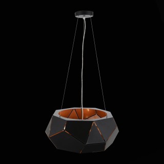 SL258.403.06 Люстра подвесная ST-Luce Черный/Черный, Золото E14 6*40W ENIGMA-foto5