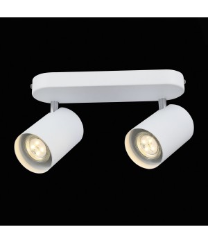 SL597.501.02 Спот ST-Luce Белый, Хром/Белый GU10 LED 2*3W FANALE-foto3