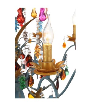 SL426.763.08 Люстра подвесная ST-Luce Разноцветный E14 8*40W JOANNA-foto12