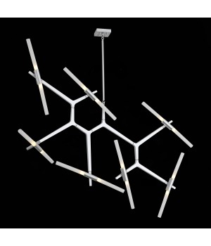 SL947.102.14 Люстра потолочная ST-Luce Серебристый/Белый G9 14*5W LACONICITA-foto9