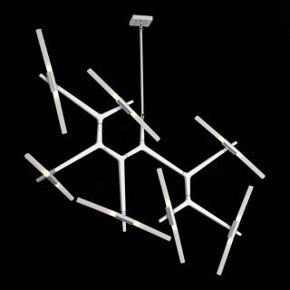 SL947.102.14 Люстра потолочная ST-Luce Серебристый/Белый G9 14*5W LACONICITA-foto9