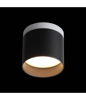 ST102.402.12 Светильник потолочный Черный LED 1*12W 3000K 936Lm Ra>80 120° IP20 D100xH90 170-240V PANAGGIO-foto5