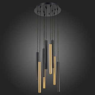 ST153.443.27 Люстра подвесная Черный LED 1*27W 4000K 2 295Lm Ra  IP20 D350xH1 500 180-240V ST153-foto5