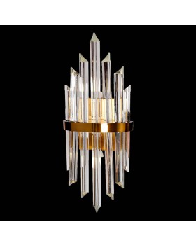 SL1178.221.02 Бра ST-Luce Золотистый/Золотистый, Прозрачный E14 2*40W Arezzo-foto5