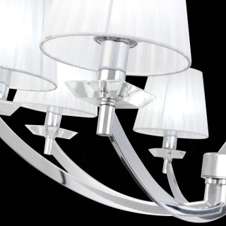 SL1756.103.08 Светильник подвесной ST-Luce Хром/Светло-серый E14 8*40W BELLO-foto7