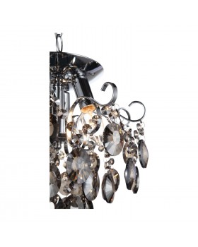 SL846.102.03 Люстра подвесная ST-Luce Темный хром/Тонированный черный E14 3*40W ORECCHINI-foto17