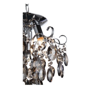 SL846.102.03 Люстра подвесная ST-Luce Темный хром/Тонированный черный E14 3*40W ORECCHINI-foto17