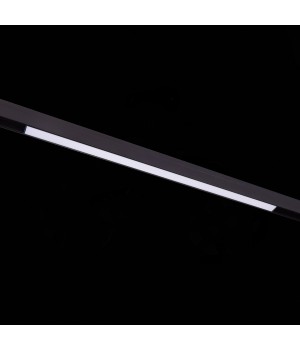 ST360.436.15 Магнитный трековый светильник Черный LED 1*15W 3000K 975Lm Ra>80 120 IP20 L606xW22xH44 48V STANDI-foto5