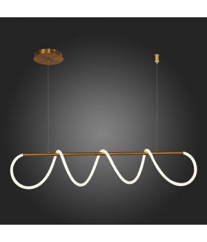 SL6102.303.45 Светильник подвесной ST-Luce Латунь/Белый LED 1*45W 4000K Sagrato-foto6