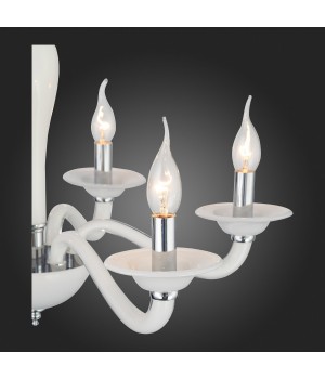 SL1112.503.06 Люстра подвесная ST-Luce Хром, Белый/Белый E14 6*40W SERENATTA-foto7