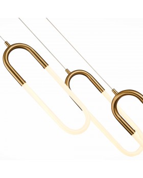 SL1579.303.03 Светильник подвесной ST-Luce Латунь/Латунь, Белый LED 3*14W 3000K MOFISTO-foto3