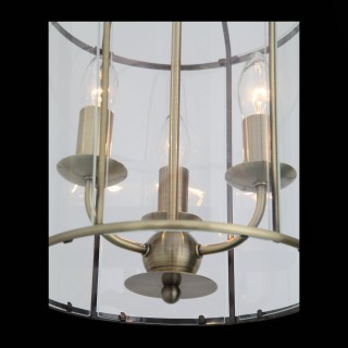 SL267.303.03 Люстра подвесная ST-Luce Бронза/Прозрачный E14 3*40W ODIERNO-foto4