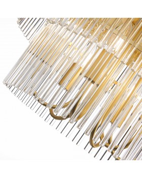 SL1225.203.06 Люстра подвесная ST-Luce Золотистый/Золотистый, Прозрачный E14 6*40W CONTATTO-foto10