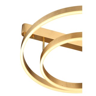 SL944.202.02 Люстра потолочная ST-Luce Анодированный золотой/Белый LED 1*34W 3000K-6000K ONZE-foto13