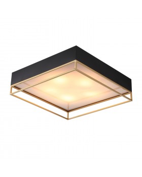 SL1127.422.05 Светильник потолочный ST-Luce Черный, Матовое золото/Белый E27 5*40W CHODO SL1127.422.05 Светильник потолочный ST-Luce Черный, Матовое золото/Белый E27 5*40W CHODO