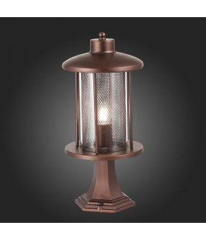 SL080.405.01 Светильник уличный наземный ST-Luce Темный кофе/Прозрачный, Темный кофе E27 1*60W LASTERO-foto5