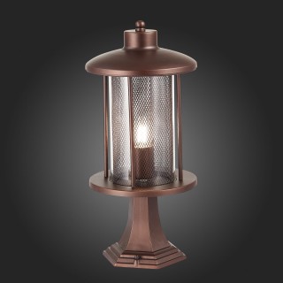 SL080.405.01 Светильник уличный наземный ST-Luce Темный кофе/Прозрачный, Темный кофе E27 1*60W LASTERO-foto5