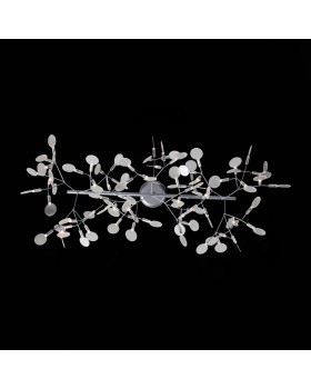 SL379.103.81 Люстра подвесная ST-Luce Серебристый/Белый LED 81*0,5W 3500K RAFINA-foto6