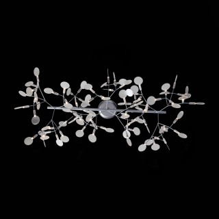 SL379.103.81 Люстра подвесная ST-Luce Серебристый/Белый LED 81*0,5W 3500K RAFINA-foto6