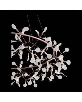 SL379.203.216 Люстра подвесная ST-Luce Медный/Белый LED 216*0,5W 3500K RAFINA-foto6