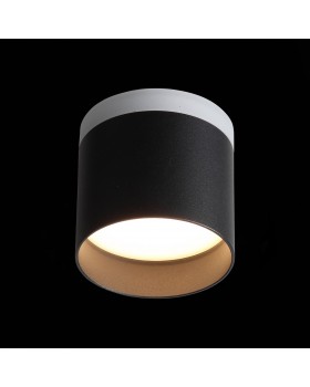 ST102.402.09 Светильник потолочный Черный LED 1*9W 3000K 702Lm Ra>80 120° IP20 D79xH75 170-240V PANAGGIO-foto5