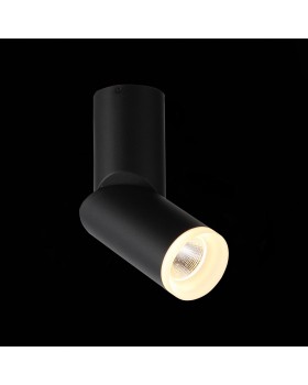 ST107.402.10 Светильник потолочный Черный LED 1*10W 3000K 780Lm Ra>80 24 D50xH168 170-240V TORTELLE-foto4