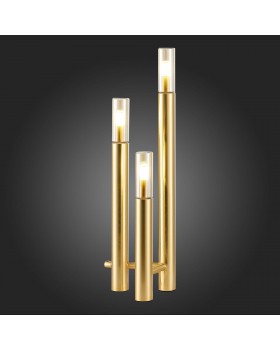 SL1236.204.03 Прикроватная лампа ST-Luce Золотистый/Коньячный, Золотистый G9 3*5W ECLIP-foto4