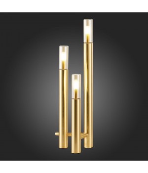 SL1236.204.03 Прикроватная лампа ST-Luce Золотистый/Коньячный, Золотистый G9 3*5W ECLIP-foto4