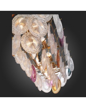 SL420.203.14 Люстра подвесная ST-Luce Золотистый/Разноцветный E14 14*40W CONELI-foto12