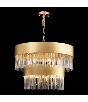 SL1225.203.09 Люстра подвесная ST-Luce Золотистый/Золотистый, Прозрачный E14 9*40W CONTATTO-foto7