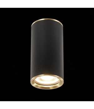 ST111.437.01 Светильник потолочный Черный GU10 1*50W D54xH105 220V Без ламп CHOMUS-foto3